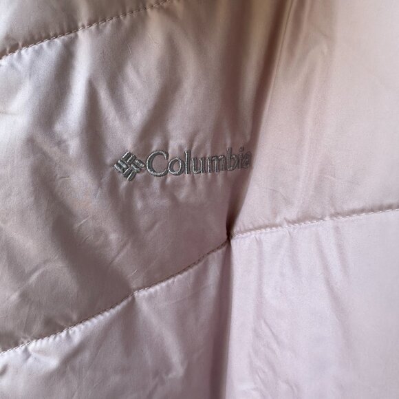 NWT Columbia Light Pink Village Park Insulated Long Jacket in Women's XXL - Picture 9 of 16
